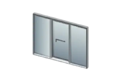 3 Pane - middle slides right