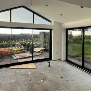 Sliding Doors and shaped frame in Aughton