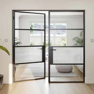 steel look swing doors from Door Line - Liverpool